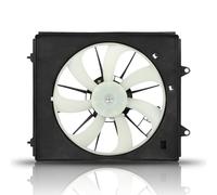 SCITOO Conjunto de ventilador de refrigeración del motor compatible con Honda Odyssey 3.5L 2018-2023; reemplaza HO3115171; 190155MRA01; 386155MRA01