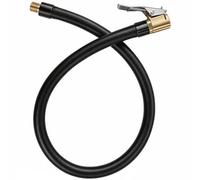 sciuU 40cm Extension Tube Hose for Portable Air Compressors - Quick Valve | Schrader American Valve Locking Adapter - Air Pump Inflator Replacement Hose for Car Motorcycle Tyre, compatible with Bosch