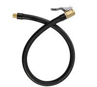 sciuU 50cm Extension Tube Hose for Portable Air Compressors - Quick Valve | Schrader American Valve Locking Adapter - Air Pump Inflator Replacement Hose for Car Motorcycle Tyre, compatible with Bosch