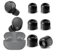 sciuU Almohadillas de Auriculares Aislantes del Ruido [3 Pares] Compatible con Sony WF-1000XM6 WF-1000XM5, Puntas de Espuma Viscoelástica con Filtro Antipolvo, Reducción del Ruido y Mejora del Sonido