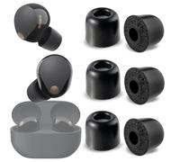 sciuU Almohadillas de Auriculares Aislantes del Ruido [3 Pares] Compatible con Sony WF-1000XM6 WF-1000XM5, Puntas de Espuma Viscoelástica con Filtro Antipolvo, Reducción del Ruido y Mejora del Sonido