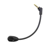 sciuU Micrófono Boom Mic Compatible con Kingston HyperX Cloud Flight/Flight S Cascos de Gaming inalámbricos HX-HSCF-BK, Micrófono Flexible cancelación de Ruido con Conector de 3,5mm