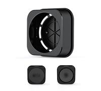 sciuU Soporte de Pared Antirrobo Compatible con Apple TV 4K & HD (15-21) | Para Apple TV 98x98x35mm. Bloqueo antirrobo, instalación sin taladro cinta o tornillos, buena ventilación