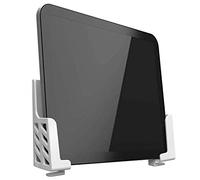 sciuU Soporte de Pared Universal para Tablets/Smartphone/eReader/Control Remoto, Compatible con iPad Samsung Google Surface Huawei Honor, Instalación con Adhesivo 3M o Tornillos, Blanco