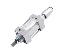 SCJ40 * 50/75/100/150/200-50-S cilindro estándar pistón ajustable sello de reinicio de doble varilla a prueba de polvo(Stroke 100-150mm)