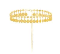 SCJJZ Cadenas de cuerpo,Cadena de la cintura de la borla de la vendimia Moda Casual Accesorios de la cintura de la danza del vientre Cadena del cuerpo de la playa (85CM)