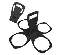 SCJJZ Support de transport pliable pour tasse,para café,bebidas,pintas,cervezas, tamaño de bolsillo resistente,reutilizable,fácil y seguro para bebidas calientes, Bandejas Para Transportar 4 Vasos