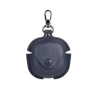 SCJLSDA Funda de piel para Huawei Freeclip 2 (2025) funda protectora con llavero, bonita funda para auriculares anticolisión a prueba de golpes para niños y hombres (azul)