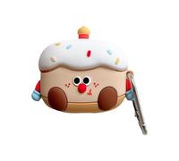 SCJLSDA Funda para Redmi Buds 8 / Buds 8 Pro bonita, divertida forma de hamburguesa y pastel de dibujos animados 3D, funda protectora de silicona suave para auriculares Kawaii para niños y niñas (C)