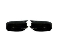 SCKCPNHNPP Carcasa Retrovisor para Dodge para Cargador para SRT 2011-2022 Espejo Retrovisor Lateral Coche Tapa Cubierta Carcasa Adicional Fibra Carbono Cubierta Espejo Lateral(Bright Black)