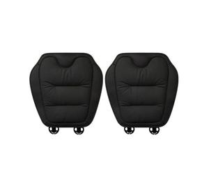 SCKCPNHNPP Coche Cojín Asiento para MG para ZS EV EZS 2020 2022 2023 Cojín Asiento Delantero Coche Transpirable Protector Funda Dividida Asiento Individual Juego Trasero(Seat 2pcs)
