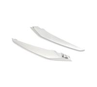 SCKCPNHNPP Delanteras Tipo Riñón para F30 F31 2012 2013 2014 2015 Parachoques Delantero Coche Rejilla Parcialmente Abierta Luz Antiniebla Plástico Izquierda Derecha Negro Brillante(Pair Chrome Trim)