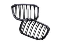 SCKCPNHNPP Delanteras Tipo Riñón Reemplazo Rejilla Frontal Riñón para G01 X3 G02 X4 2018-2022 Color Negro Brillante Parrilla Doble Simple Parrillas Carreras(Double Gloss Black)