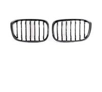 SCKCPNHNPP Delanteras Tipo Riñón Reemplazo Rejilla Frontal Riñón para G01 X3 G02 X4 2018-2022 Color Negro Brillante Parrilla Doble Simple Parrillas Carreras(Single Gloss Black)