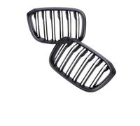 SCKCPNHNPP Delanteras Tipo Riñón Reemplazo Rejilla Frontal Riñón para G01 X3 G02 X4 2018-2022 Color Negro Brillante Parrilla Doble Simple Parrillas Carreras(Double Matte Black)