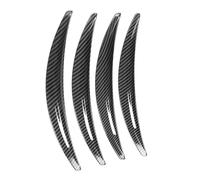 SCKCPNHNPP Mud Flaps Coche para Tesla para Model 3 2017 2018 2019 2020 2021 Guardabarros Invisibles para Coche Tira Lateral Embellecedora De Arco Ceja Rueda Guardabarros(1)