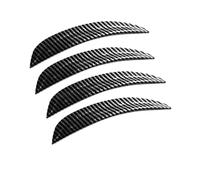 SCKCPNHNPP Mud Flaps Coche Tira Curvada Universal para Guardabarros Juego De 4 Piezas Embellecedor De Arco De Ceja De Rueda Pegatinas Antiarañazos para Coche Guardabarros(2)