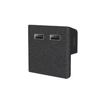 SCKCPNHNPP Organizador Consola Central para Tesla para Model 3 Y para Juniper para Highland Guantera Coche Contenedor Almacenamiento Bandeja Organizadora Control Central Reposabrazos Bandeja(1)