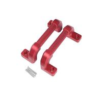 SCKCPNHNPP Recambio Maneta Interior Puerta para Defender 90 110 2004-2018 Accesorios De Manija Interior De Puerta De Coche De Aleación De Aluminio(Style B Red)