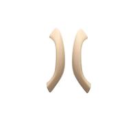 SCKCPNHNPP Recambio Maneta Interior Puerta para X1 para F48 para F49 2016-2019 para X2 para F39 2017-2020 Manija Interior del Coche Puerta Interior Reposabrazos Panel Tirador(Beige 1 Pair)