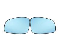 SCKCPNHNPP Repuesto Cristal para Wish 2012-2017 Lentes De Espejos Retrovisores Laterales con Puerta Calefactora Espejo Retrovisor Lateral Lente Calentada Cristal Azul Exterior Retrovisor(Blue,1 Pair)