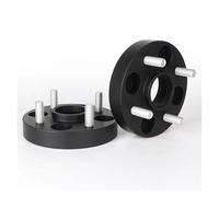SCKCPNHNPP Separador Rueda 2 Adaptadores Espaciadores De Rueda para Alto para Swift para Alivio para Cada 15 20 25 30 35mm PCD 4x100 ID=OD=54.1mm M12XP1.25(2PCS 15mm Black)