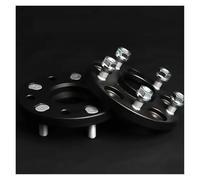 SCKCPNHNPP Separador Rueda 2 Piezas para Leaf para Maxima 5x114.3 66.1mm Adaptador Espaciador Rueda 15 20 25 30 35mm Espaciador Ruedas(45mm Black)