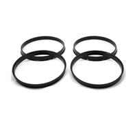 SCKCPNHNPP Separador Rueda 4 Piezas 110-106.1 Mm Tamaños Personalizados Disponibles Anillo Central Cubo Rueda Llanta Rueda Anillos Centrales Cubo Rueda Espaciador Ruedas(Package)