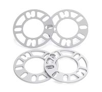 SCKCPNHNPP Separador Rueda 4 Piezas 4X98 4X100 4X108 4x110 4x112 4x114.3 5x100 5x110 5x112 5x115 5x120 Placa Espaciadora Universal Neumáticos Coche Espaciador Ruedas(3mm Spacer Adapter)