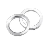 SCKCPNHNPP Separador Rueda 4 Piezas Anillos Centrales Cubo Rueda Coche Espaciador Central Aleación Diámetro Exterior 74.1 Mm 68 Mm Diámetro Interior 54.1mm 56.1mm 56.6mm 57.1mm(74.1-58.1mm 4pcs)