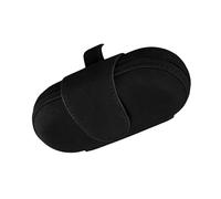 SCKCPNHNPP Soporte Gafas Antirayones para Commander para Compass para Gladiator para Grand para Cherokee Visera Magnética Clip para Gafas Caja Almacenar Gafas De Sol Coche Porta Gafas Coche(Black)