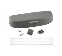 SCKCPNHNPP Soporte Gafas Antirayones Universal Negro Beige Gris ABS Gafas De Sol Caja De Soporte Caja De Gafas De Coche Porta Gafas Coche(Grey)