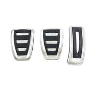 SCKCPNHNPP Sustitución Pedalera Freno para A4 A5 A6 A7 A8 para Q3 Q5 LHD Cubierta Pedales Acelerador Freno Pedal Embrague Coche Acero Inoxidable Cubrepédales Embrague