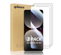SCL Paquete de 3 protectores de pantalla para Realme GT 7 Pro 5G, cristal templado de la serie Crystal Clear para Realme GT 7 Pro, compatible con fundas, dureza 9H