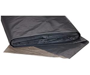 SCLEY EKO Lona Protectora para Pintura, 8 Unidades de Lonas de plástico, Lona Transparente, Anchura 4 m, Longitud 5 m, 20 m2, Lona Protectora PE-LD, Espesor de Material 4 my, A0414-400406