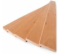 SCM Créations Lote de 5 Lamas 80 cm Ancho 53mm 800x53x8 | para somier Cama sofá Clic clac BZ | Láminas curvadas 7 Capas para Recambio, Refuerzo Resistente | Soporte de colchón Madera de Haya Duradera