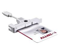 SCM uTrust SCR3500 C Type C 905141/905559-1 - Conector compacto SmartFold para tarjetas inteligentes con contactos en formato de tarjeta ID-1 (tamaño de tarjeta)