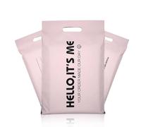 SCMYZLYD Bolsas para envíos urgentes, Biodegradable Waterproof Self Seal Poly Mailer Bags Pink 25.5x37x6cm Pack of 50