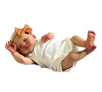 Scnbom 20pulgadas 50cm Bebes Reborn niñas Verdadero Silicona muñecas Reales Baby Dolls Girls Originales Recien Nacidos niño Toddler Realista Ojos Abiertos