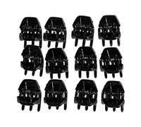 Scnvsi 12 piezas mujeres niñas accesorio para el cabello estilo plástico i clip garra abrazadera nuevo