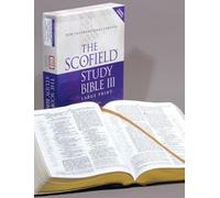 Scofield® Study Bible III, Large Print, NIV: New International Version, Burgandy Bonded Leather