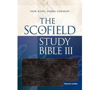 Scofield Study Bible III-NKJV: New King James Version, Burgundy Genuine Leather, Red Letter