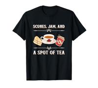 Scones Mermelada Té Inglés Ritual Lover Tarde Té Británico Camiseta