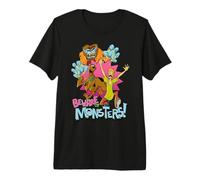 Scooby Doo Beware of Monsters Camiseta Premium