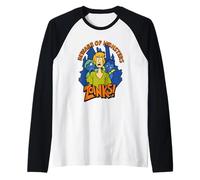 Scooby Doo Beware of Monsters Halloween Camiseta Manga Raglan