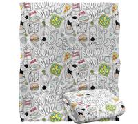 SCOOBY DOO! Blanket, 152 x 127 cm Scooby All Over Silky Touch Super Soft Throw Blanket