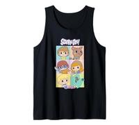 Scooby-Doo Gokko Mystery Gang Squares Camiseta sin Mangas