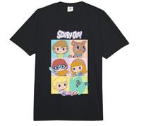 Scooby-Doo Gokko Mystery Gang Squares Comfort Colors Adult Heavyweight T-Shirt