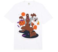 Scooby-Doo Halloween Monster Treats Comfort Colors Adult Heavyweight T-Shirt