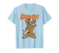 Scooby Doo Let's Eat Sandwich Camiseta, Hombre, Azul Bebé, 3XL
